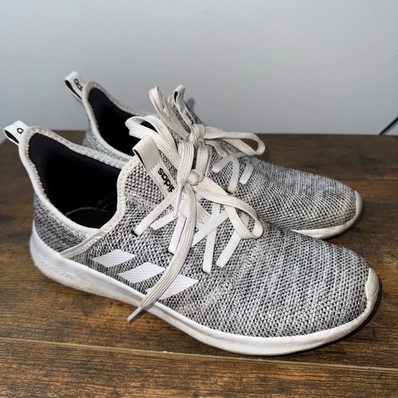 Adidas Gray Knit Sneakers - Picture 2 of 12